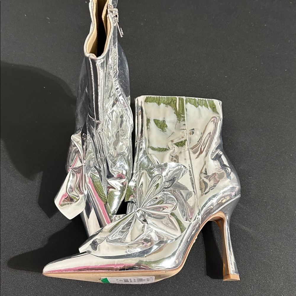 Sam Edelman Chrome Ankle‎ Boots - Picture 3 of 6